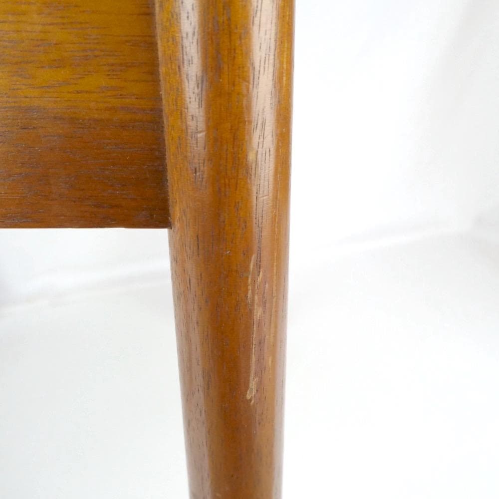 ダイニングチェア 2脚 ブラック オールド マルニ木工 ヴィンテージ 孔雀マーク