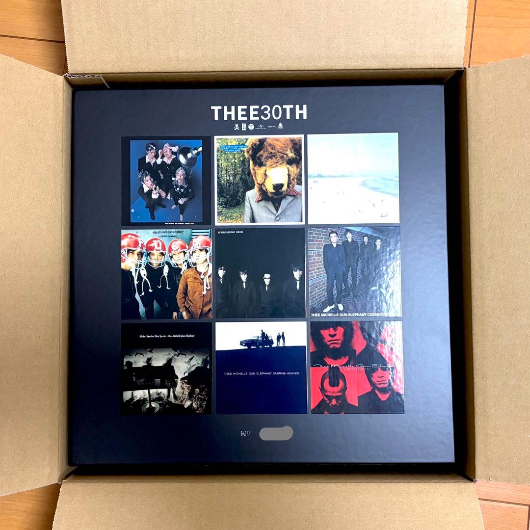 非売品・新品未使用　500個限定品　THEE30TH レコード収納BOX
