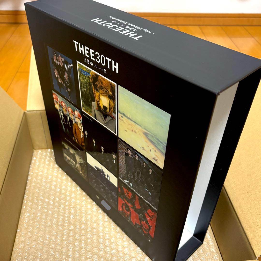 非売品・新品未使用　500個限定品　THEE30TH レコード収納BOX