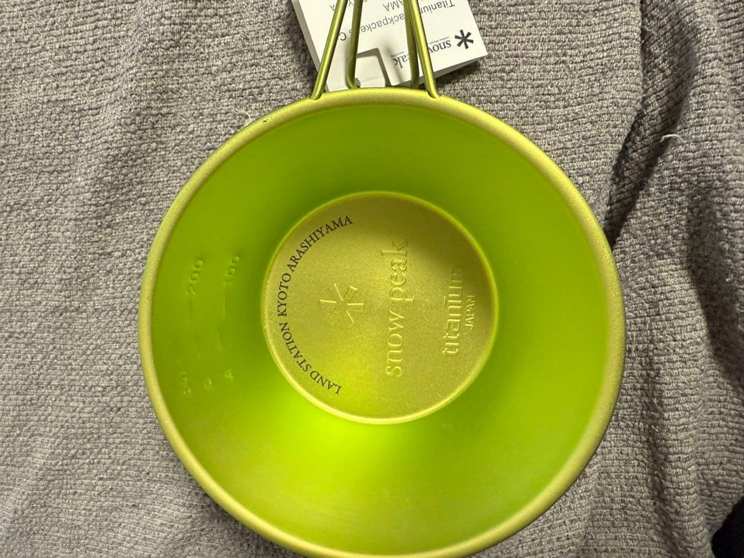 スノーピーク 限定シェラカップ ６個セット