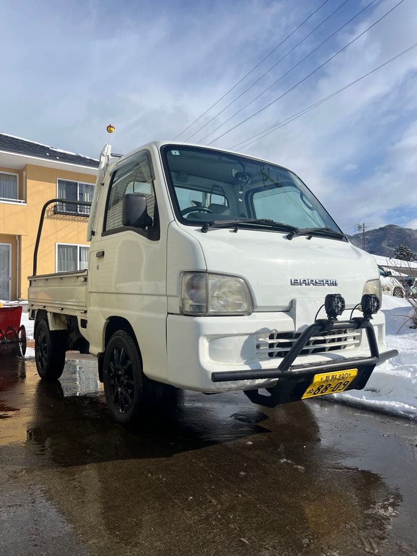 サンバー TT2用 オーバーテック製フロントバンパー！KCフォグライト引取り限定