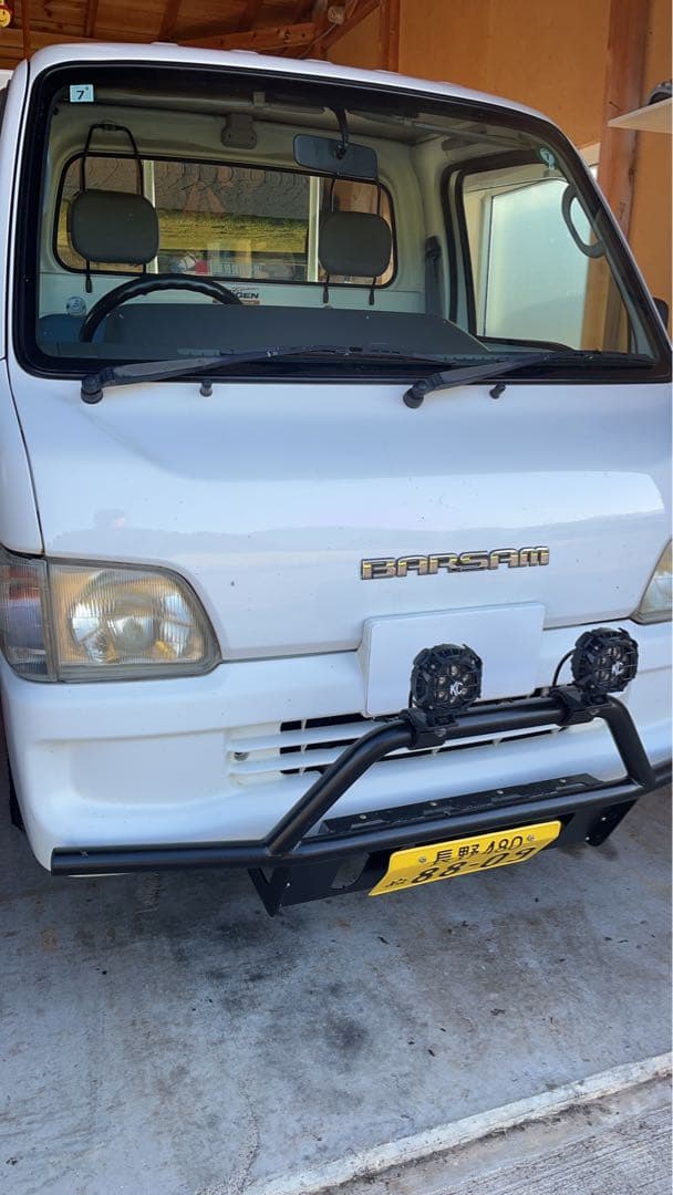 サンバー TT2用 オーバーテック製フロントバンパー！KCフォグライト引取り限定