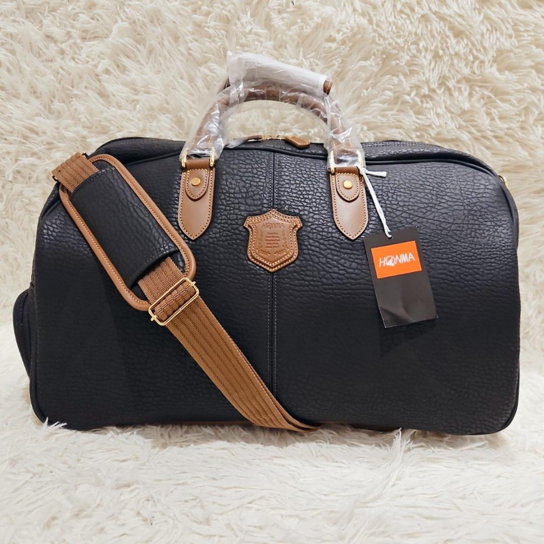 新品タグ付き HONMA ホンマゴルフ ボストンバッグ 大容量 シューズ入れ付き