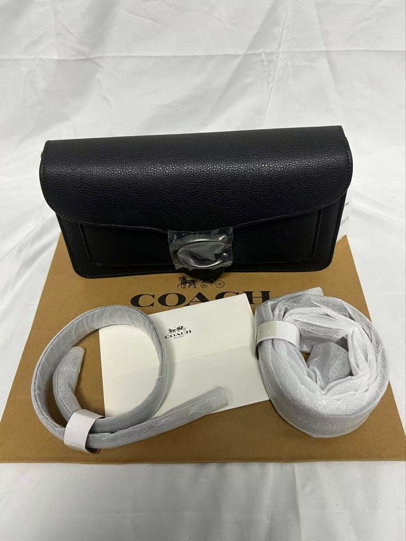 新品 コーチ タビー ショルダーバッグ 26 ブラック CH857 2WAY