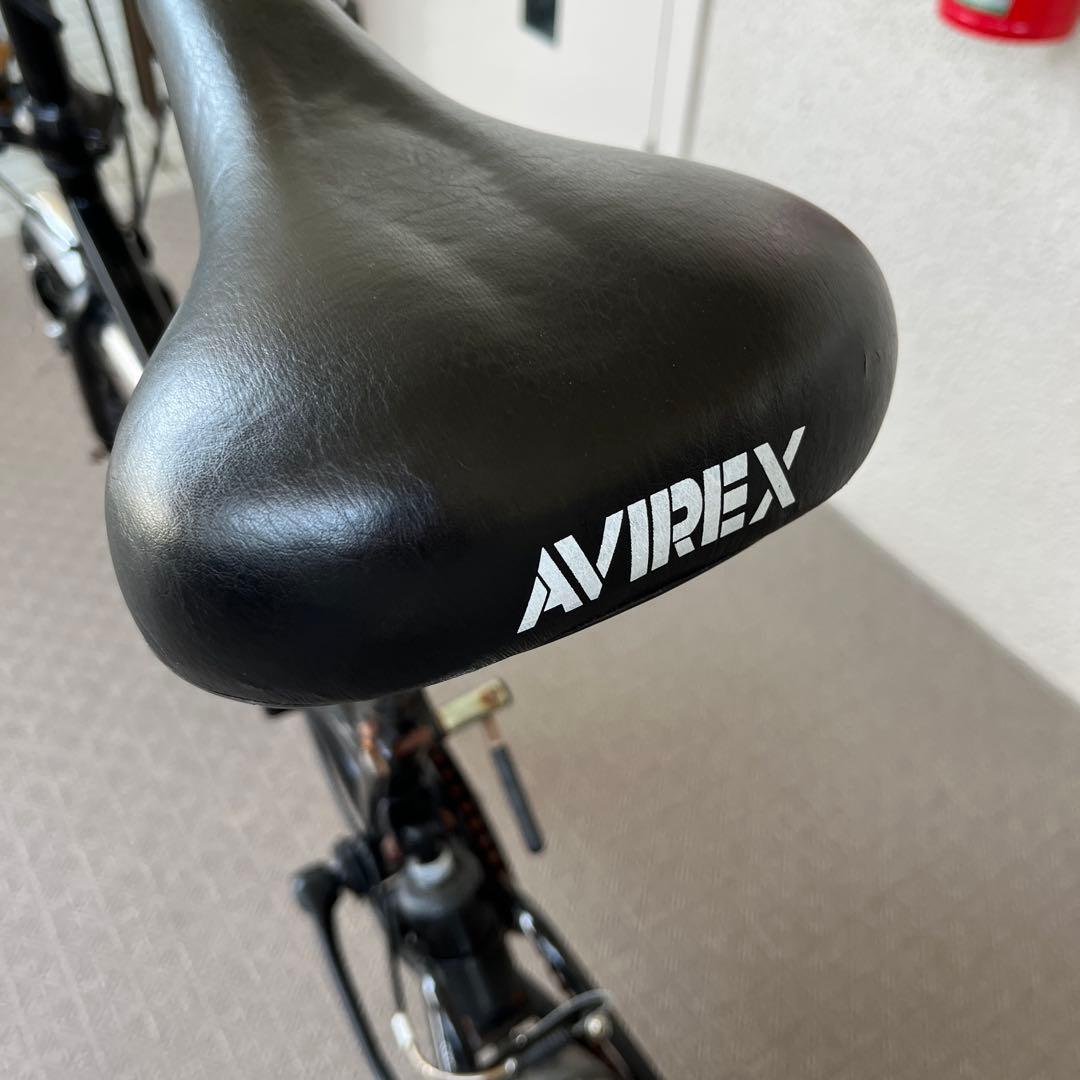 アヴィレックス折りたたみ自転車 黒基本引き取り（関西圏無料配送応相談致します。）