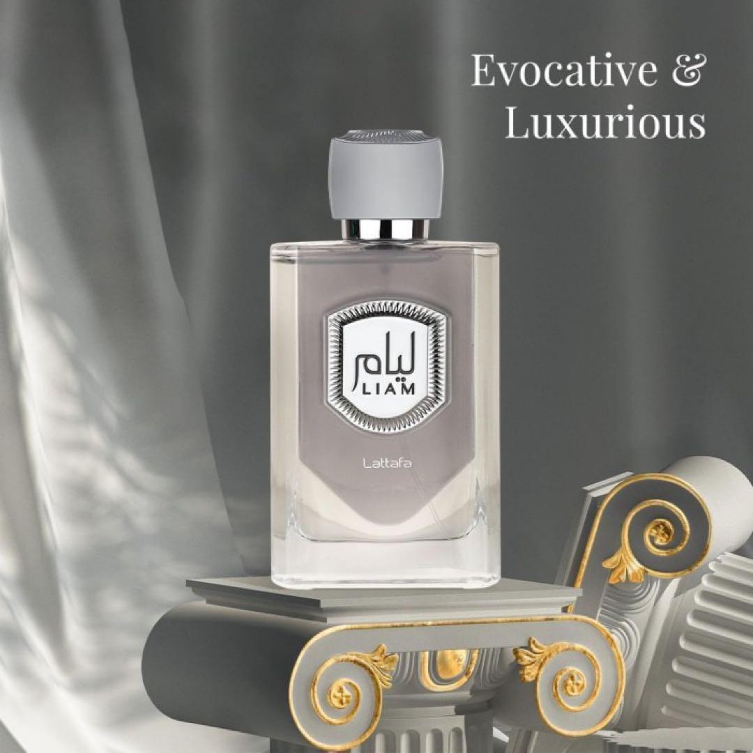 香水(男性用) Lattafa Liam Grey
