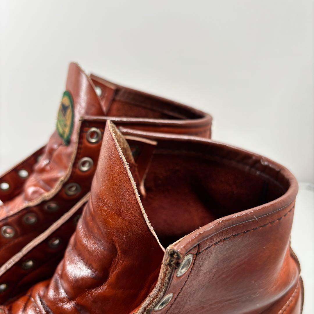 US8.5E レッドウィング 875 半円犬タグ 金刺繍 アメリカ製 92年製