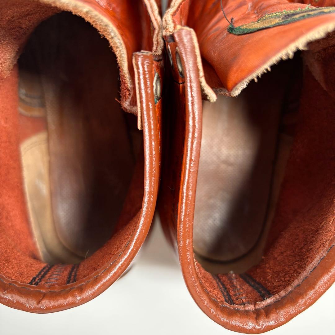 US8.5E レッドウィング 875 半円犬タグ 金刺繍 アメリカ製 92年製