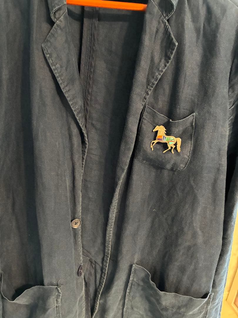 最終値下げ　ヴィンテージ　インディアンジュエリー　ピンバッジピン　作家物　　馬