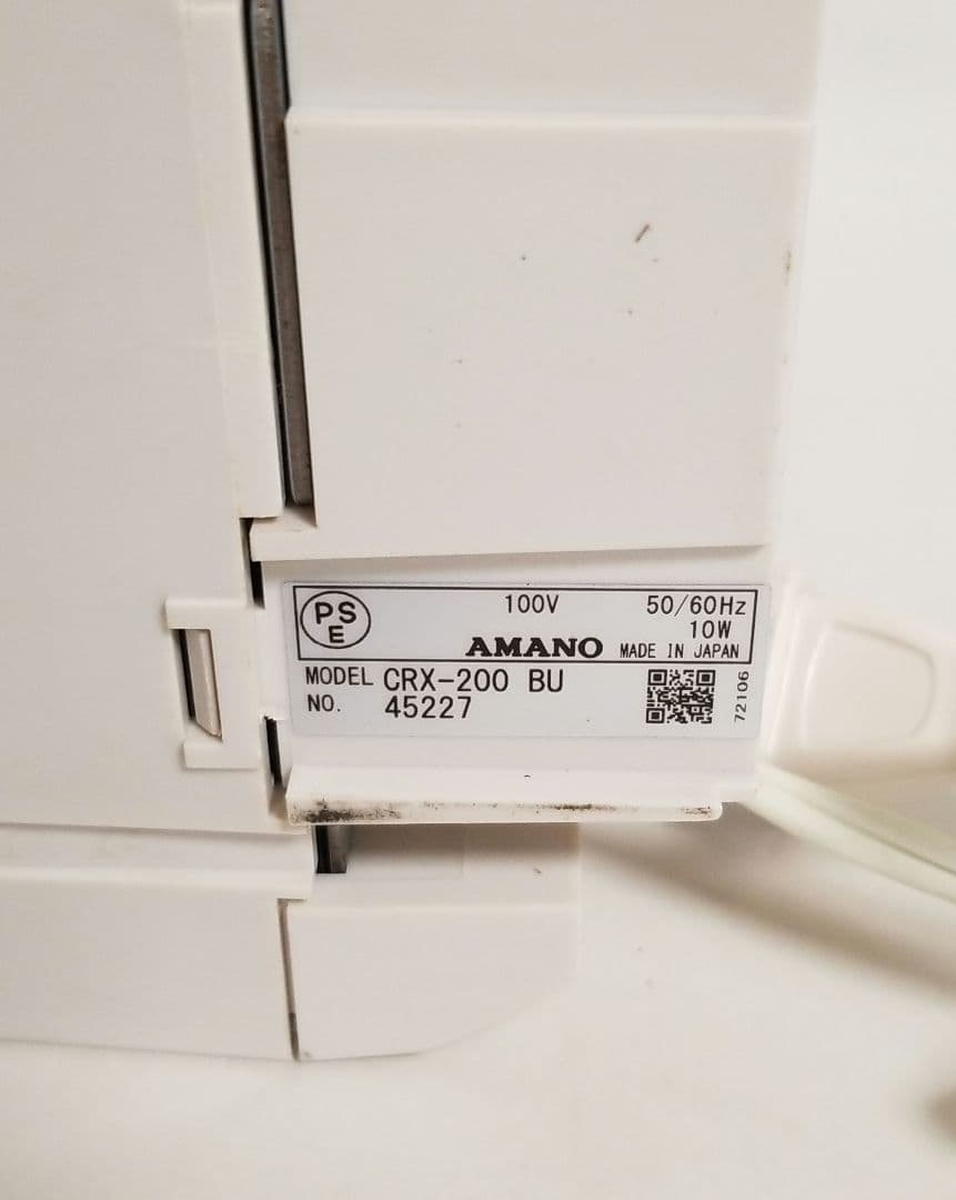 AMANO タイムレコーダー CRX-200