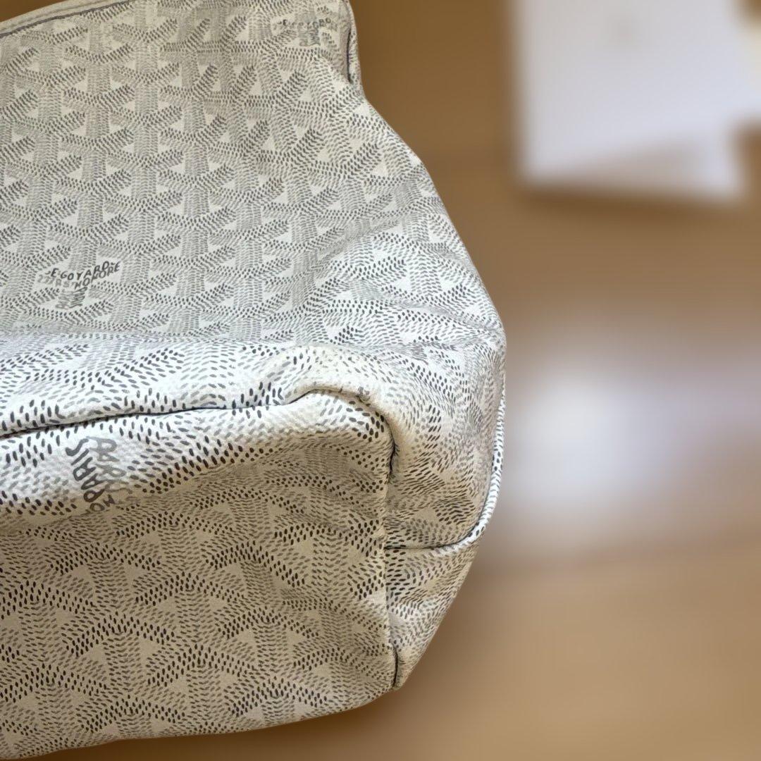 GOYARDゴヤール　ボエムホーボー　バッグ　ホワイト