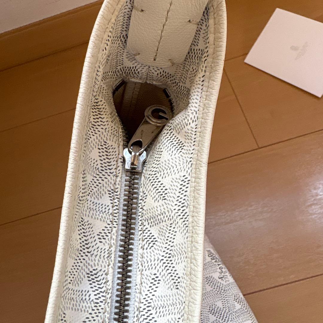 GOYARDゴヤール　ボエムホーボー　バッグ　ホワイト