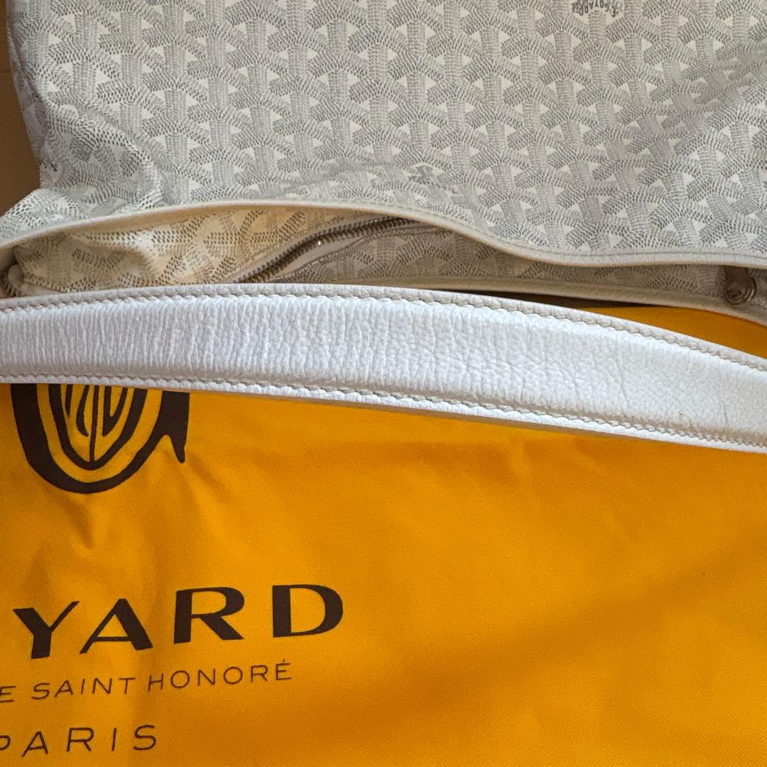 GOYARDゴヤール　ボエムホーボー　バッグ　ホワイト