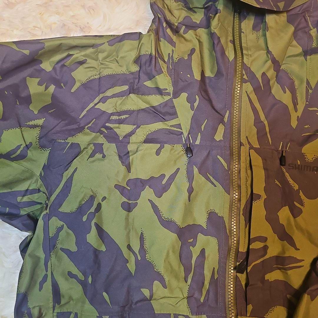 【極美品】シマノ GORE-TEX エクスプローラーレインジャケット XL