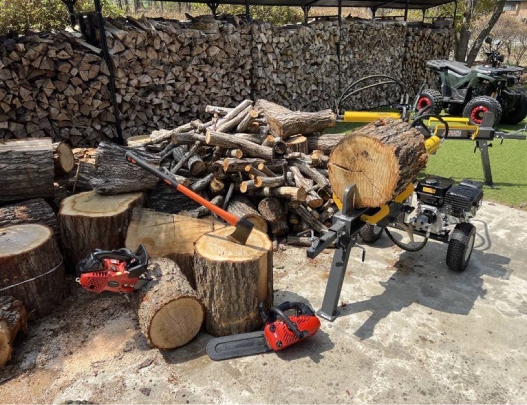 Exect Familiar　完成又はKIT機体　　薪割り機破砕力18T