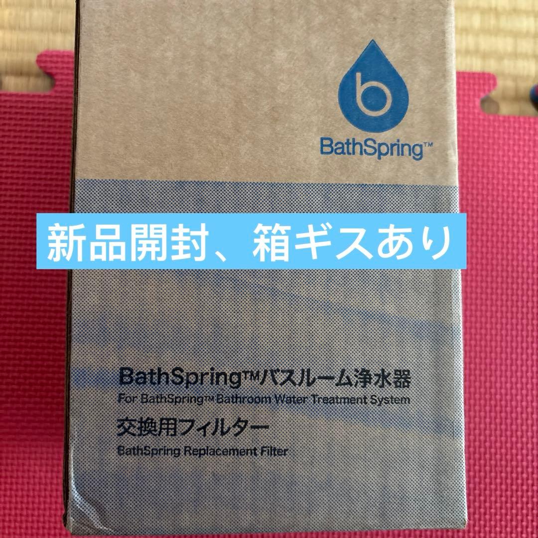 【特別】BathSpring バスルーム浄水器 交換用フィルター