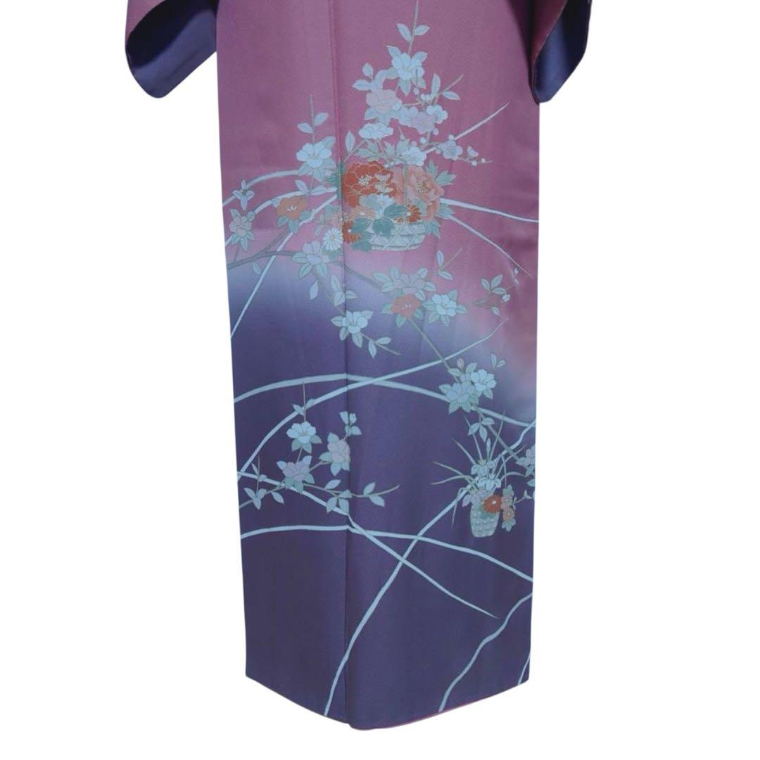 ₍*₎様 イ9983 未使用近い　美品　袷　正絹　友禅　訪問着　フルセット