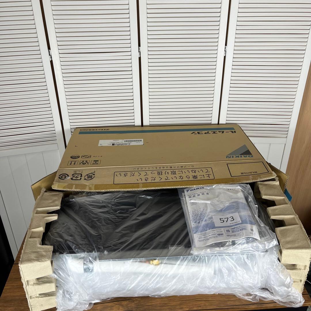 【未使用】ダイキン　ルームエアコン　C40RMV 室内機のみ　①