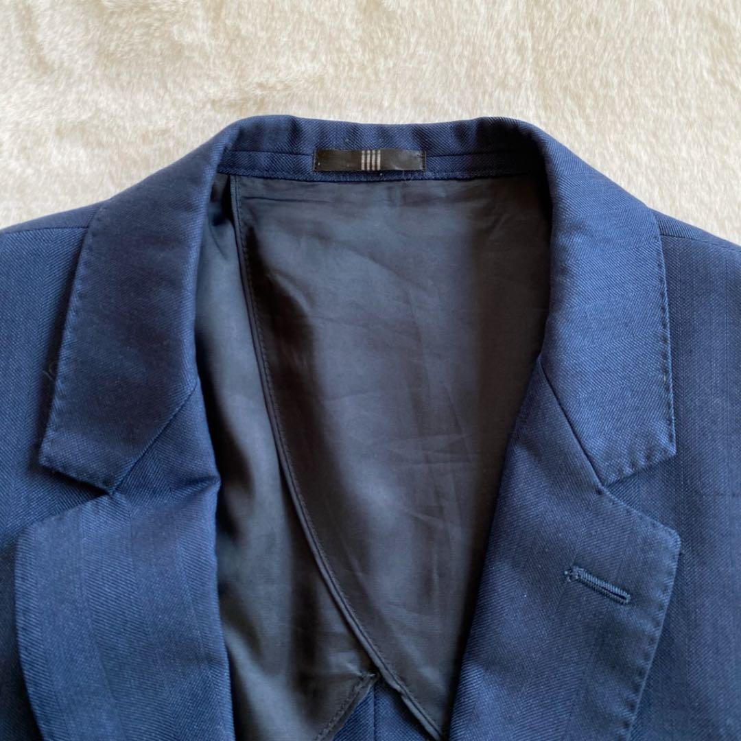 スーツセレクト スリーピーススーツ ネイビー　AB5 ゆったり　ベスト