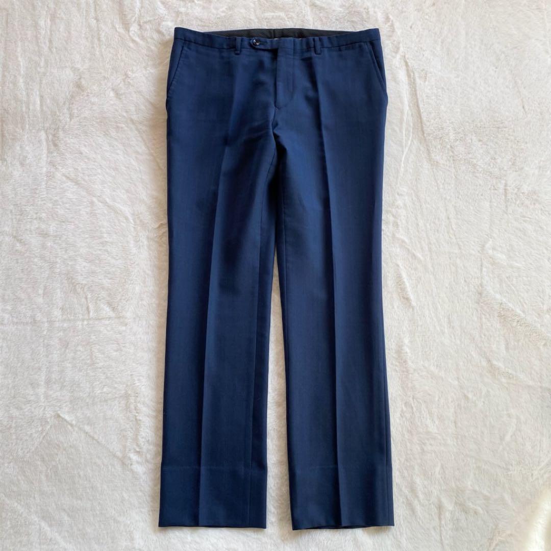 スーツセレクト スリーピーススーツ ネイビー　AB5 ゆったり　ベスト