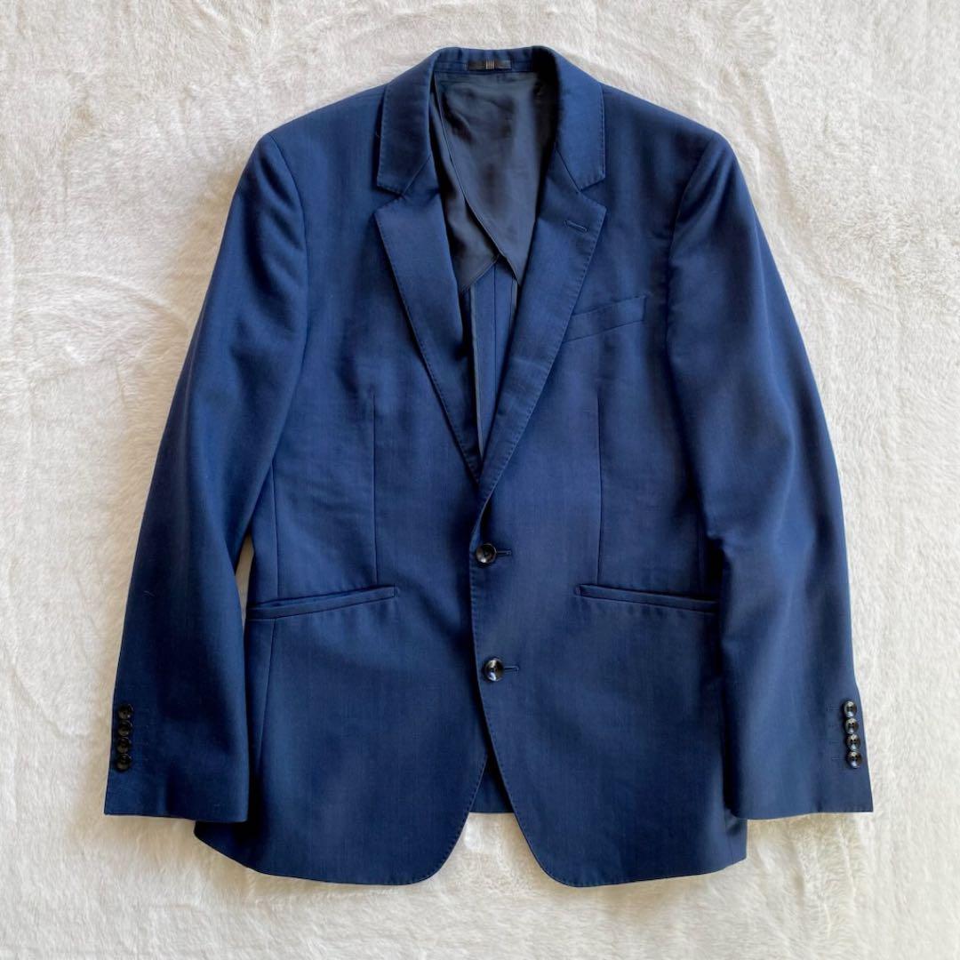 スーツセレクト スリーピーススーツ ネイビー　AB5 ゆったり　ベスト