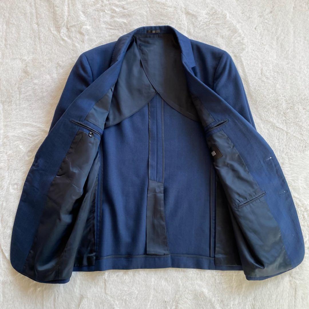 スーツセレクト スリーピーススーツ ネイビー　AB5 ゆったり　ベスト