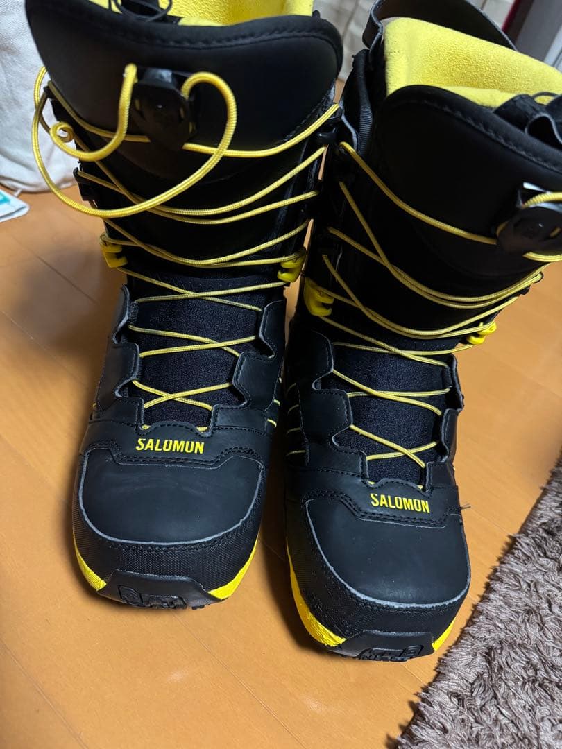 「美品！！！」 SALOMON SYNAPSEスノボードブーツ 26.5cm