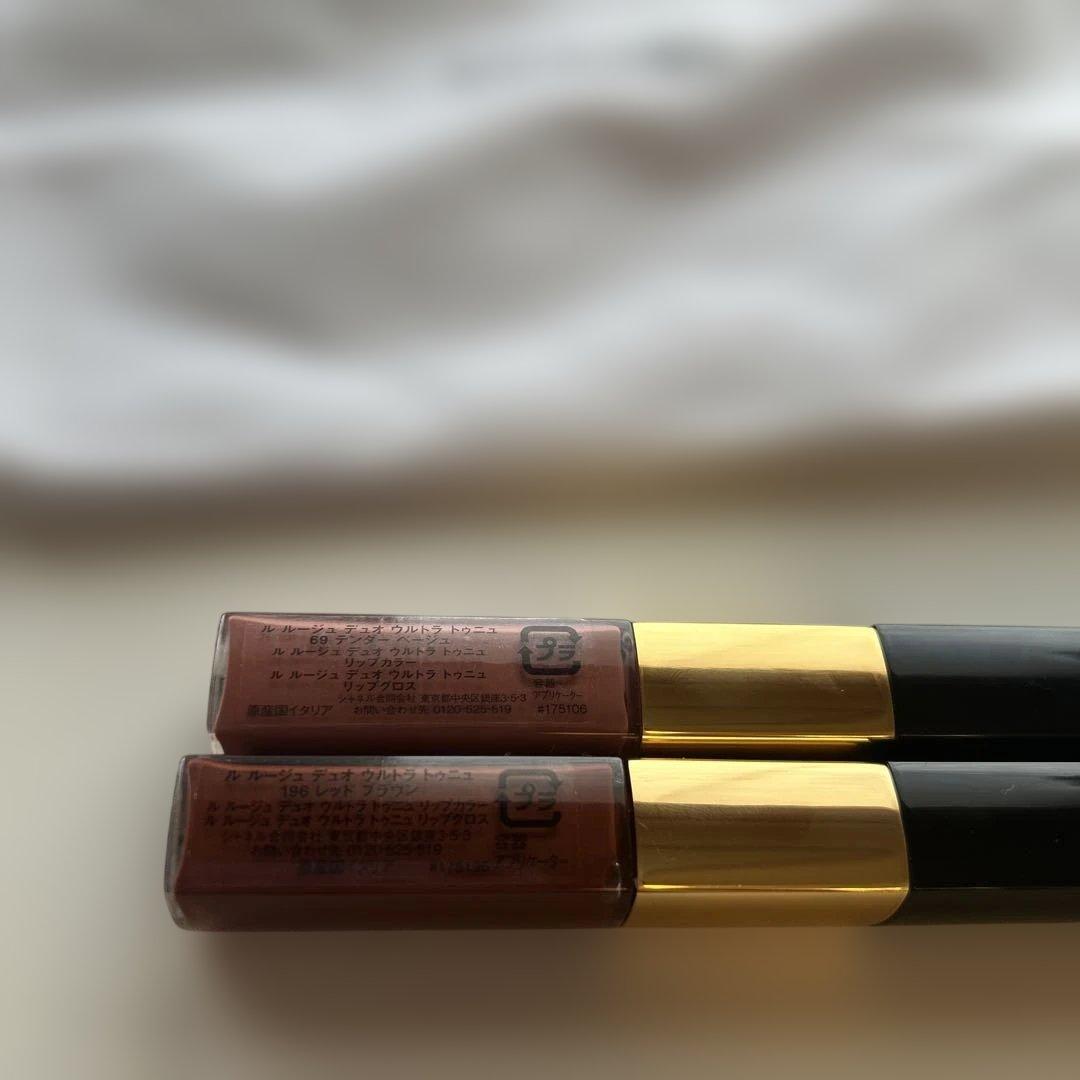 CHANELシャネル　ルルージュデュオウルトラトゥニュ69.196 巾着付き