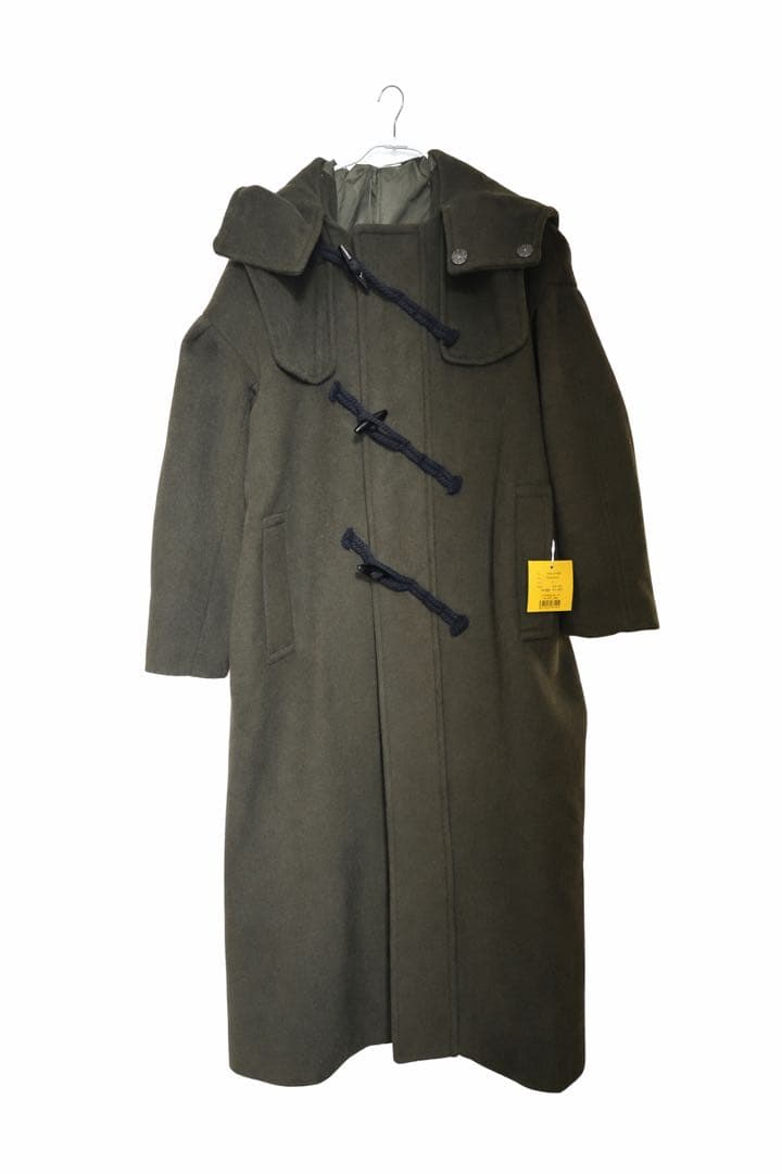 【週末限定価格】PINUE ロングコート ダッフルコート　チャコール