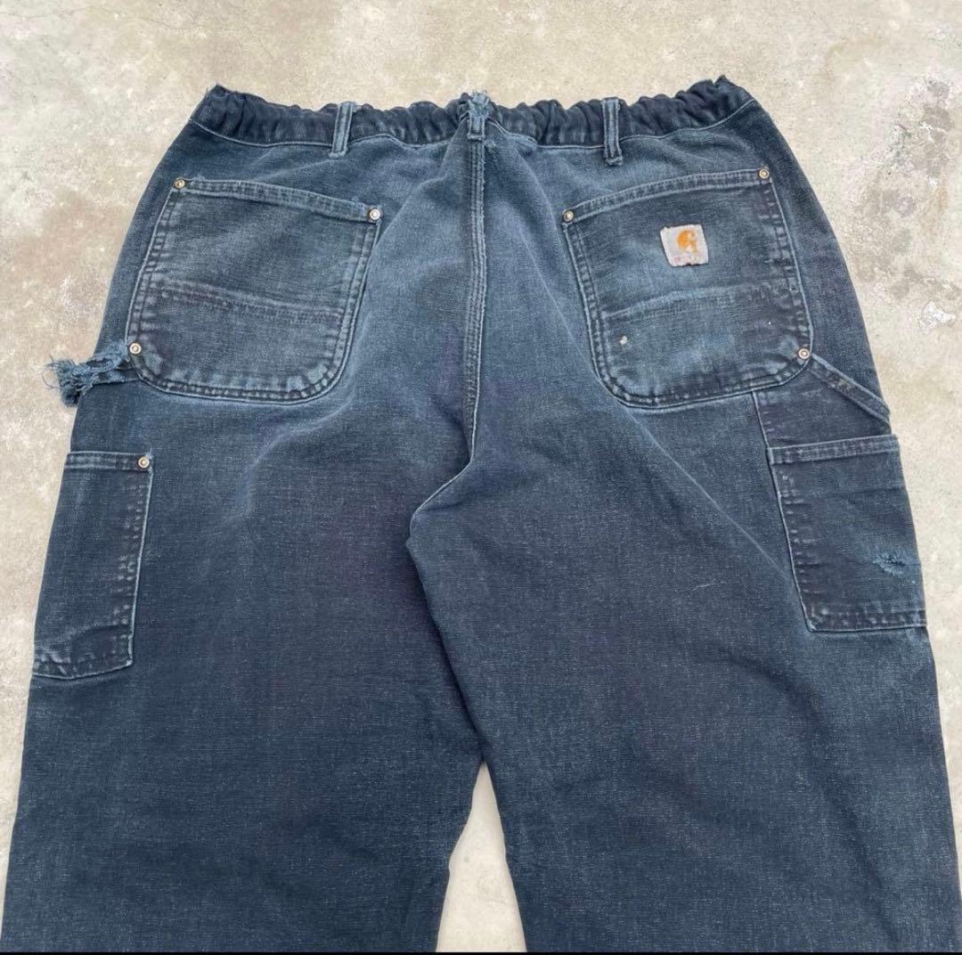 7*男様 90s’ Carhartt ブラック ダブルニー