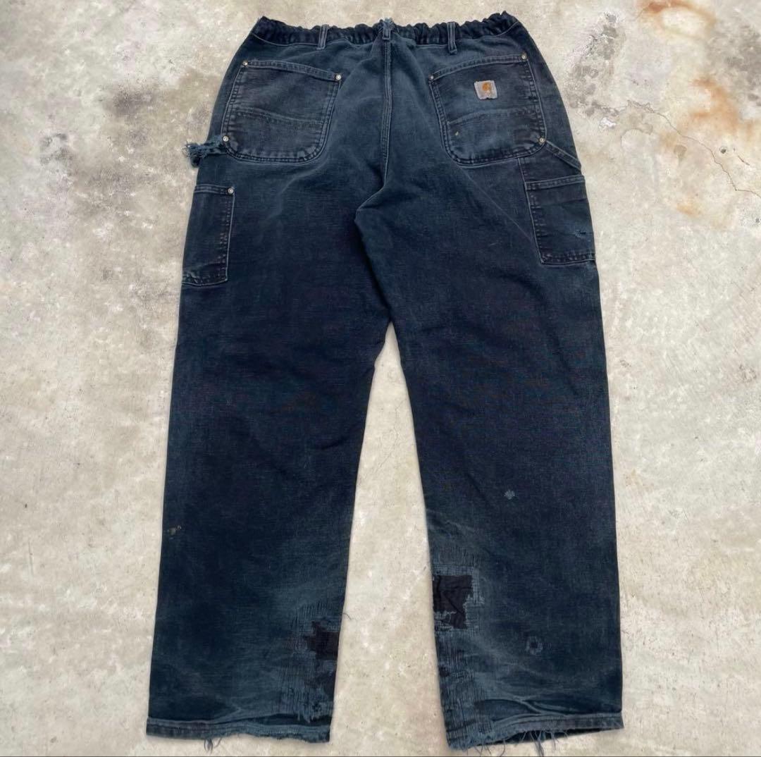 7*男様 90s’ Carhartt ブラック ダブルニー