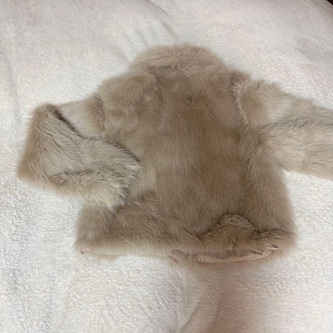 ZARA ショートフェイクファーコート