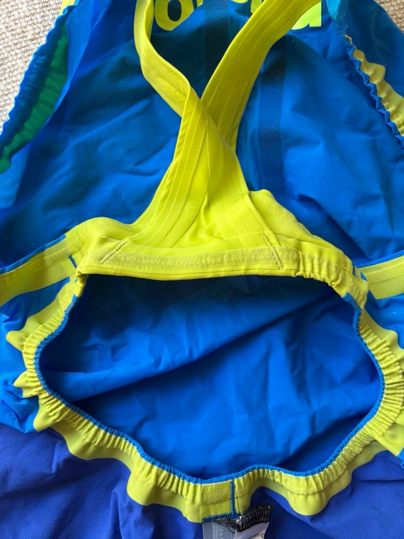 最終値下げ!!arena FINA認証 ブルー/イエロー