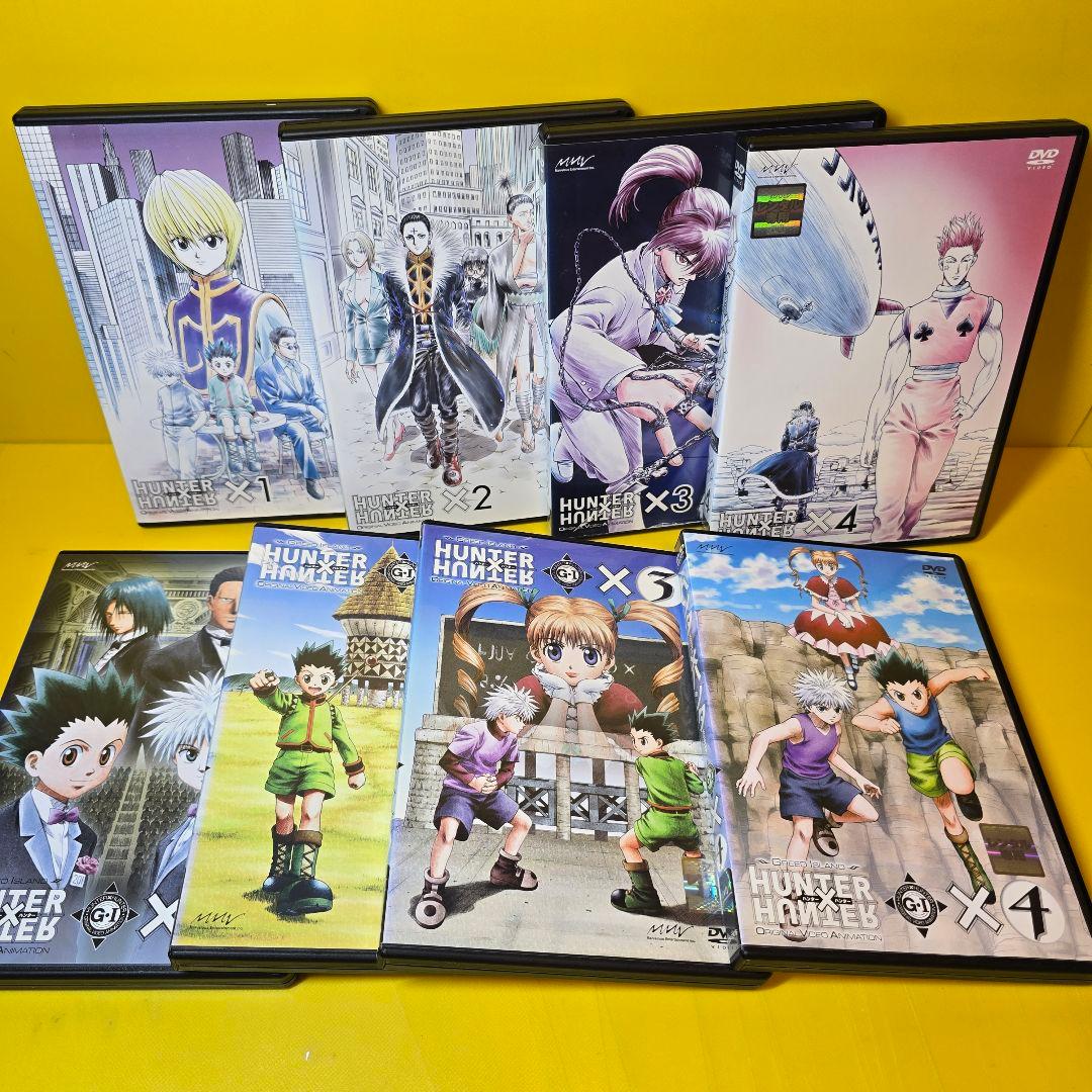 新品ケース交換済　ハンターハンター(旧・1999年版)【DVD】シリーズ全28巻