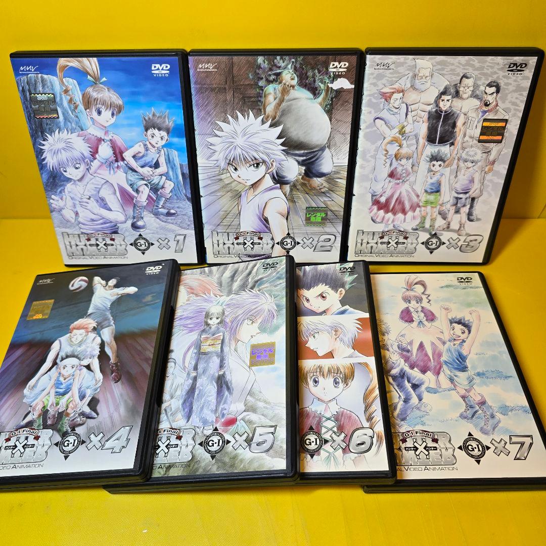新品ケース交換済　ハンターハンター(旧・1999年版)【DVD】シリーズ全28巻