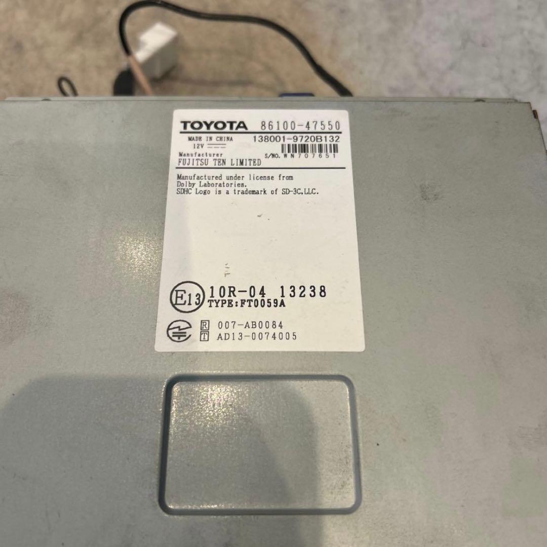 50プリウス　純正ナビ　9インチ　車　トヨタ　美品　最終値下げ