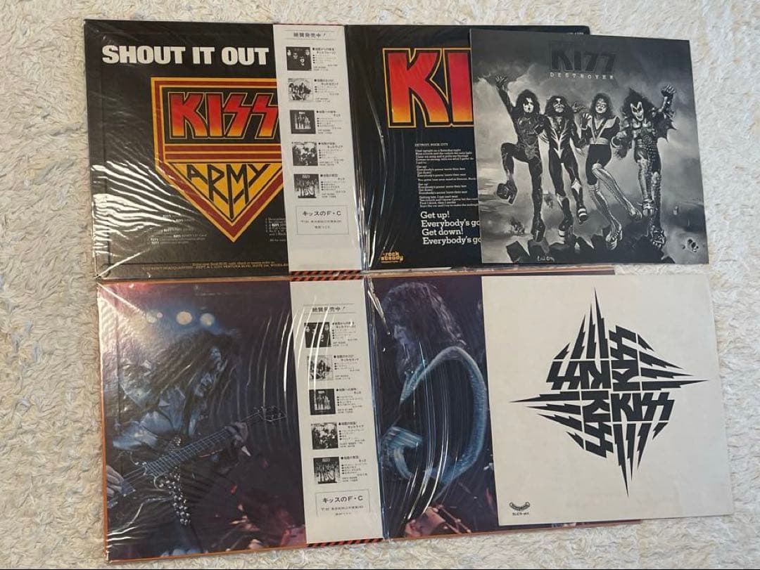 KISS キッス　レコード　セット（バラ売り不可です）