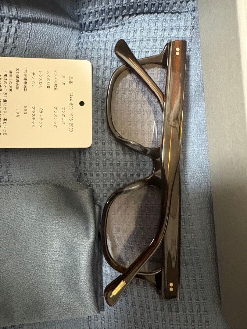 KANEKO OPTICAL Charles サングラス ダークブラウン
