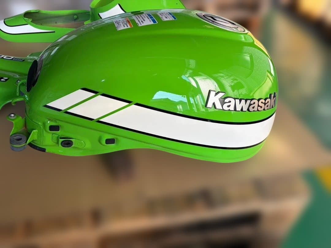 mハートtopZ900RS　cafe　ライムグリーン　外装セット