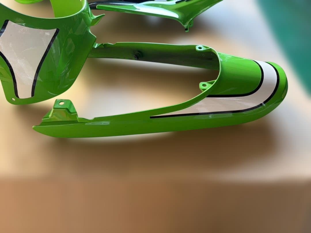 mハートtopZ900RS　cafe　ライムグリーン　外装セット