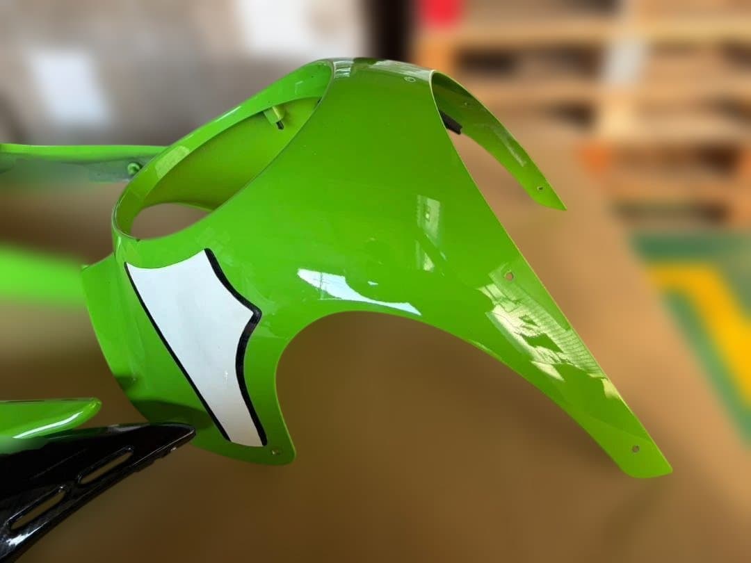 mハートtopZ900RS　cafe　ライムグリーン　外装セット