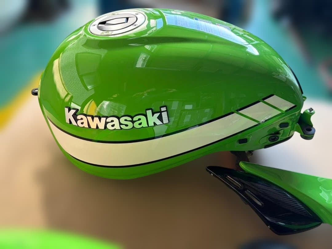 mハートtopZ900RS　cafe　ライムグリーン　外装セット