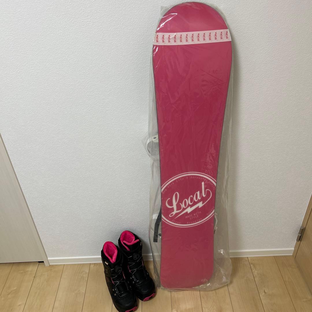 スノーボード、ブーツ、ビンディング