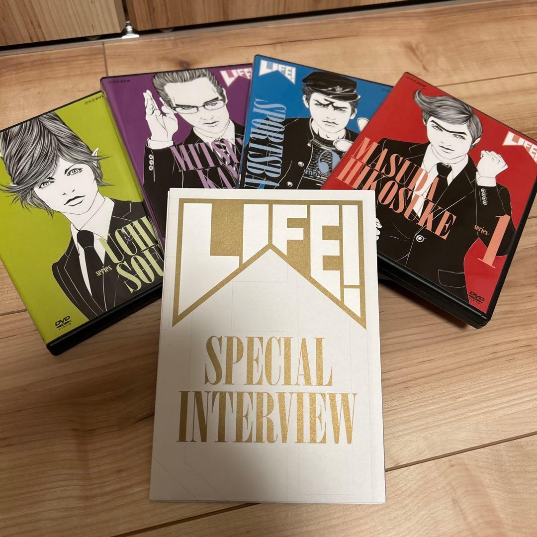 LIFE! 人生に捧げるコント DVD 4枚組