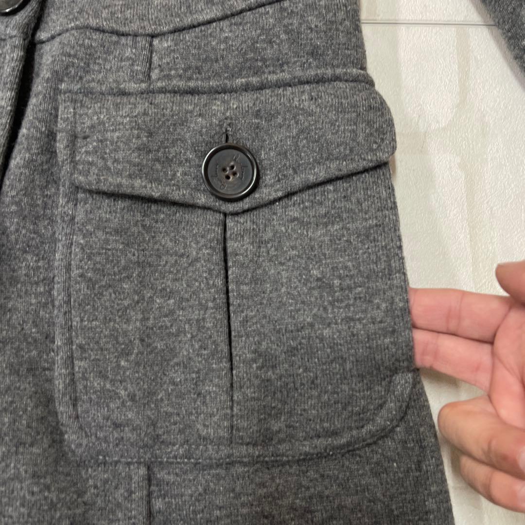 値下げ バーバリー ロンドン BURBERRY ノバ チェック ピーコート 40