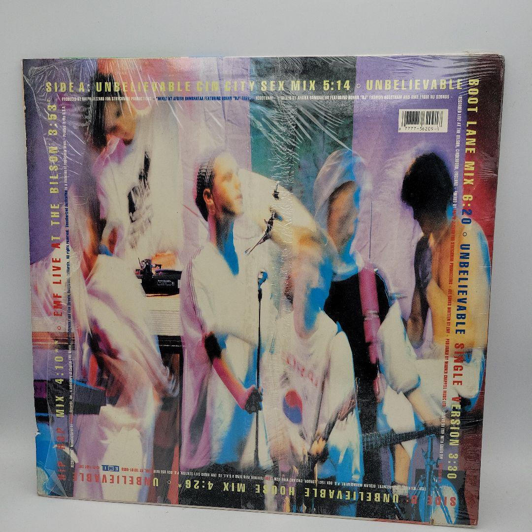 EMF/Unbelievableレコード12\"90年