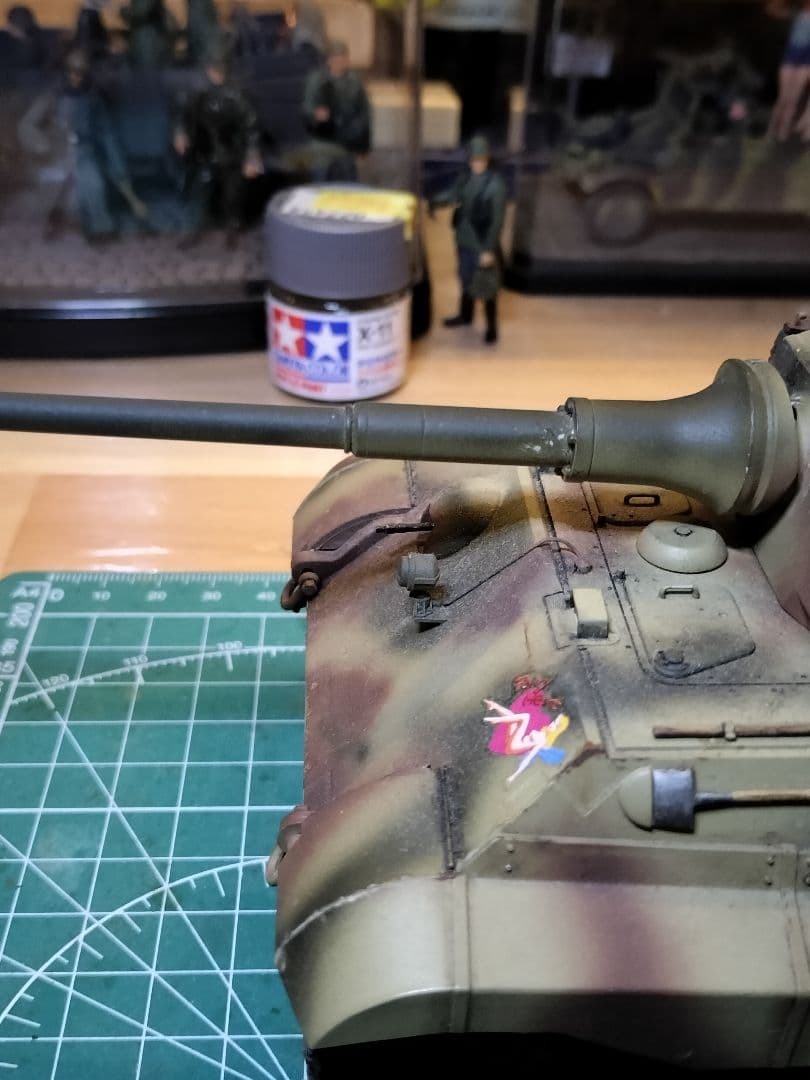 ミリタリー 1/35 ドイツ軍兵９体フィギュアセット&1/35キングタイガー