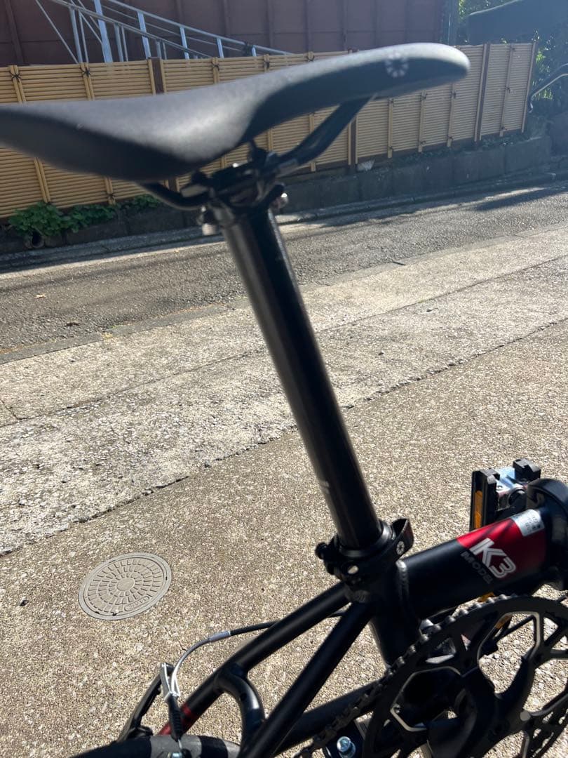 K 【美品】DAHON ダホン K3 アルミ 折りたたみ自転車