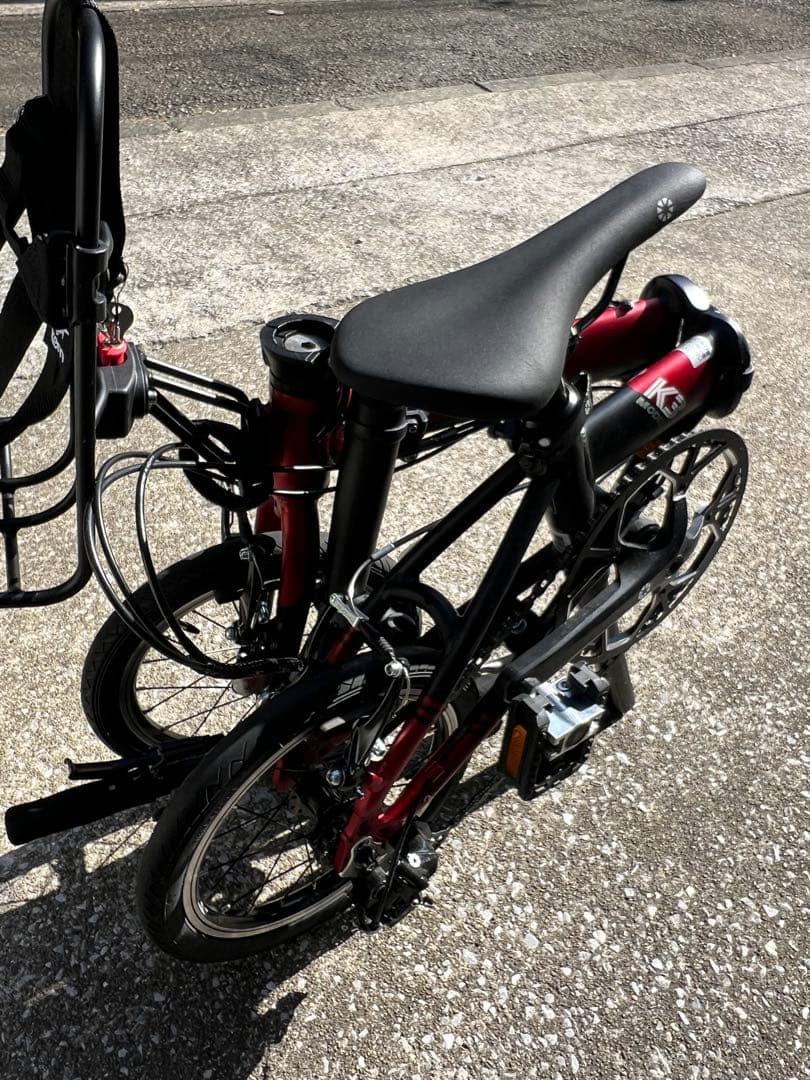 K 【美品】DAHON ダホン K3 アルミ 折りたたみ自転車