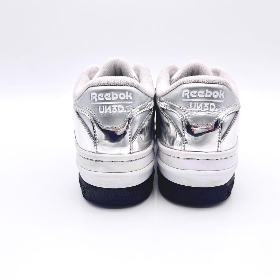 リーボック アンスリード クラブシーエクストラ メタリックシルバー 厚底 限定②